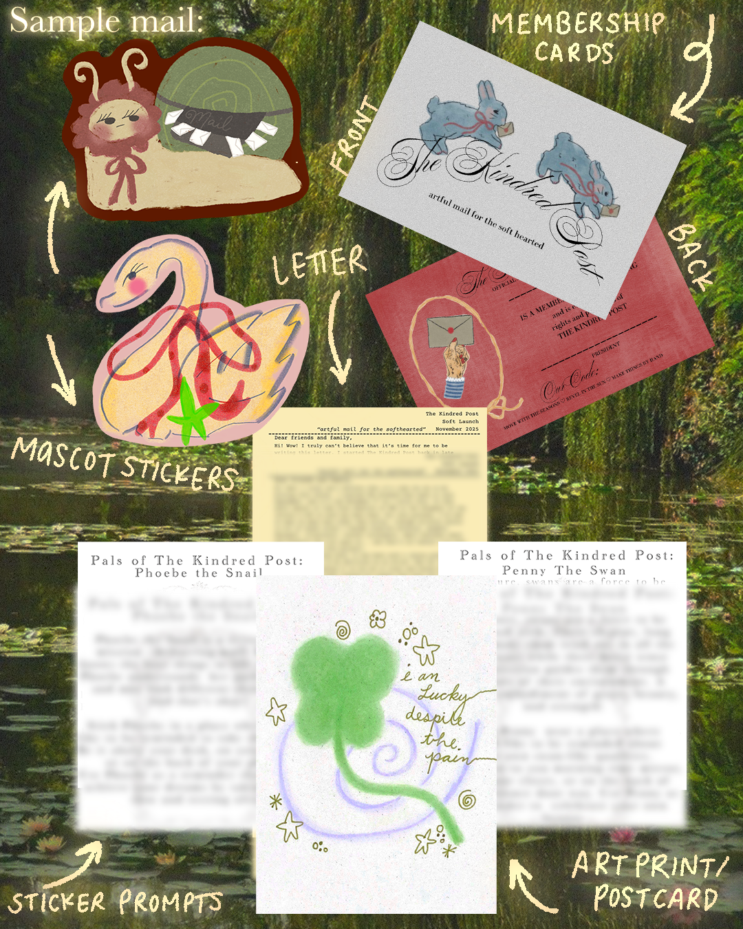 The Kindred Post Monthly Subscription